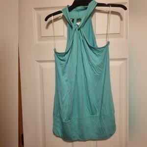 Maurices Teal Halter Tank Top